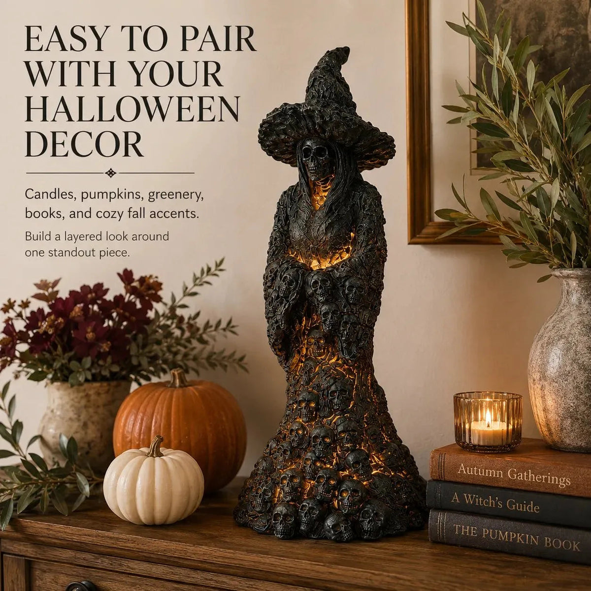 Flash Sale 50% OFF-Skeleton Witch Ornament(BUY 2 FREE SHIPPING)