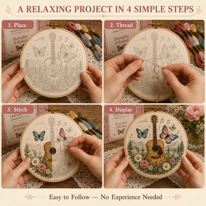 Beginner-Friendly Dolly Southern Country Needlework DIY Kit
