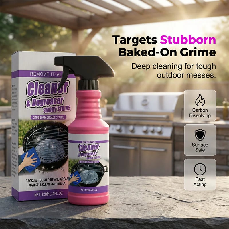 HOT SALE 60% OFFFast-Acting Heavy-Duty Grill Degreaser Spray