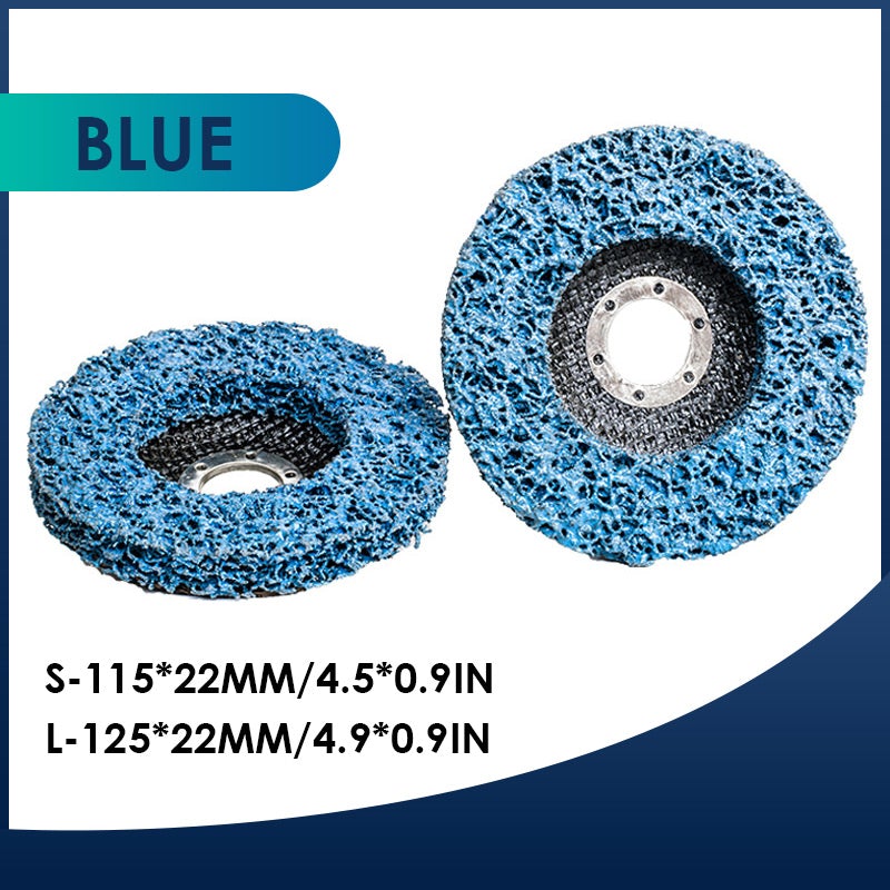 Diamond Polishing Disc – 2PCS Angle Grinder Rust & Paint Removal Wheel