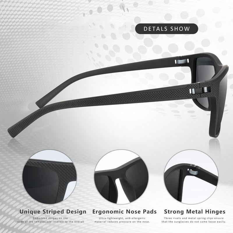 Unisex Polarized Sunglasses – Outdoor Glasses for Driving & Sports