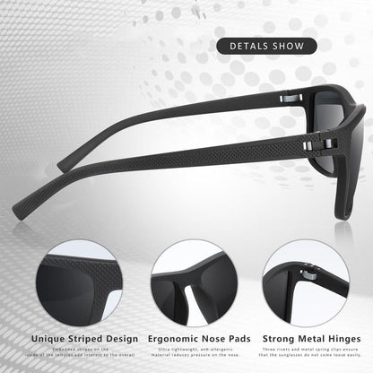 Unisex Polarized Sunglasses – Outdoor Glasses for Driving & Sports