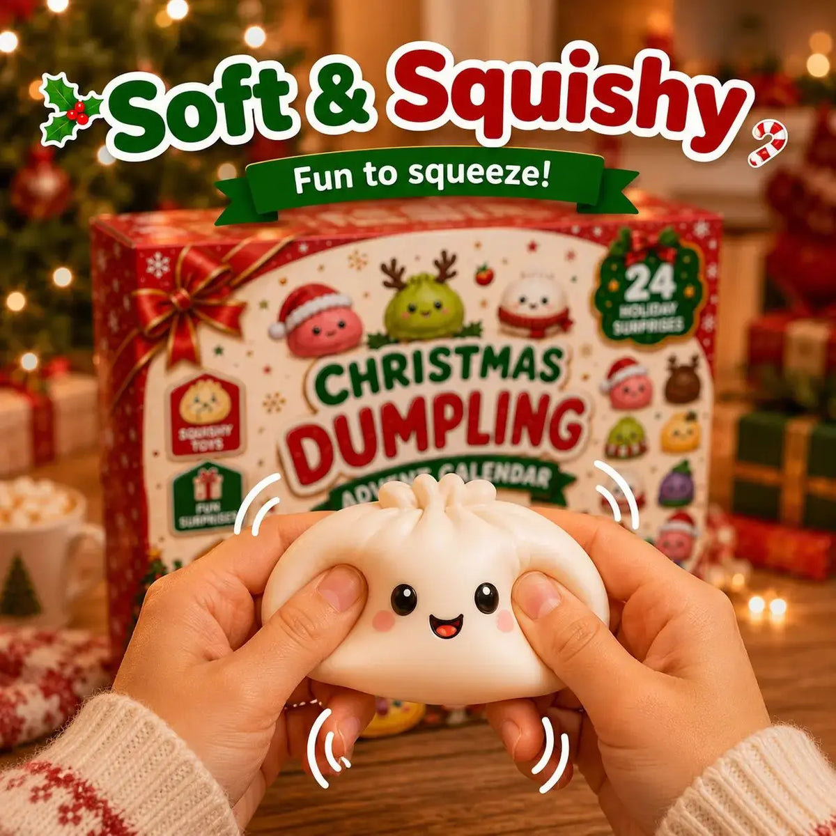 Christmas Squishy Advent Calendar 2026 Countdown Calendar