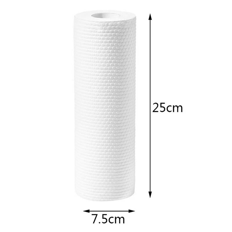 50Pcs Reusable Kitchen Cleaning Towel Rolls