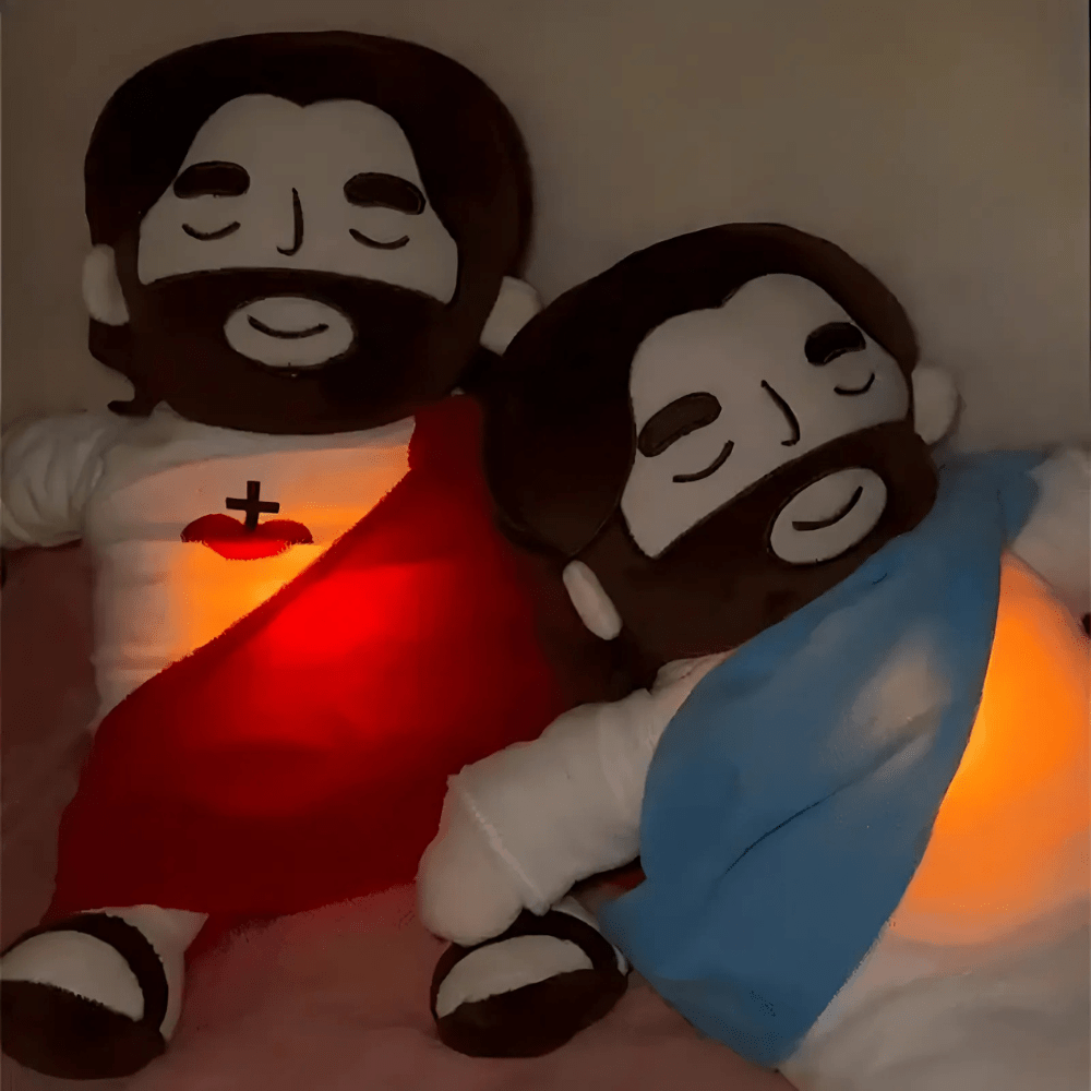 FAITHREST – Soothing Jesus Plush Toy for Peaceful Sleep