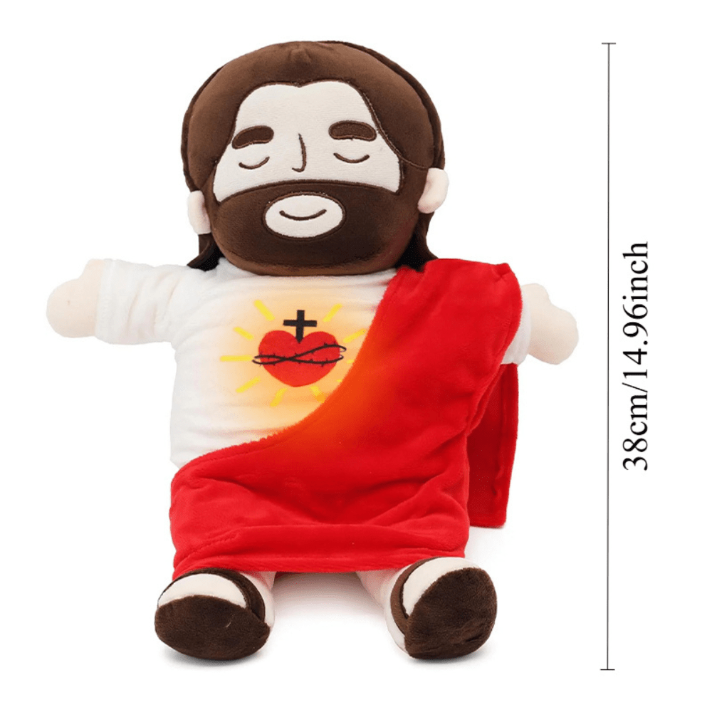 FAITHREST – Soothing Jesus Plush Toy for Peaceful Sleep