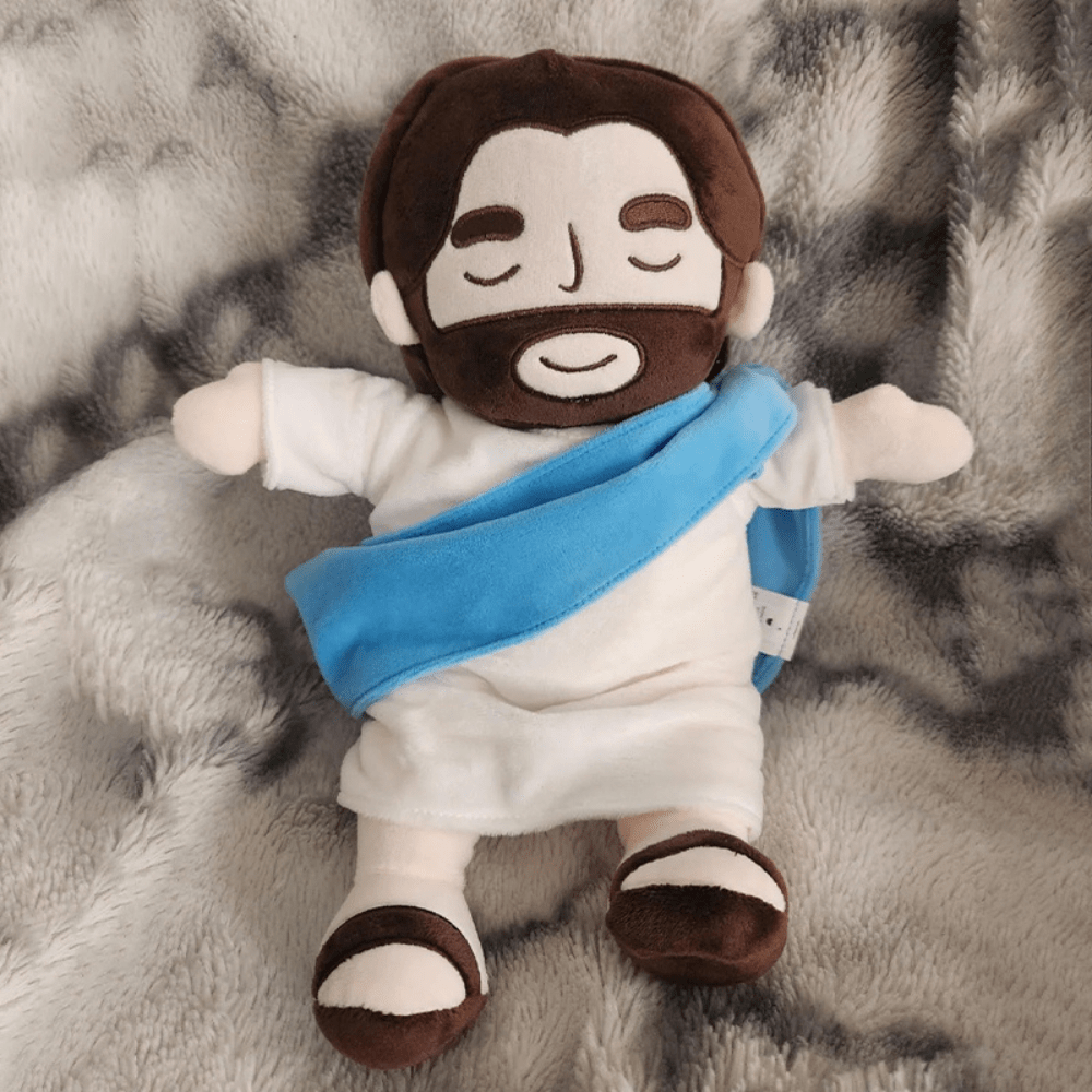 FAITHREST – Soothing Jesus Plush Toy for Peaceful Sleep