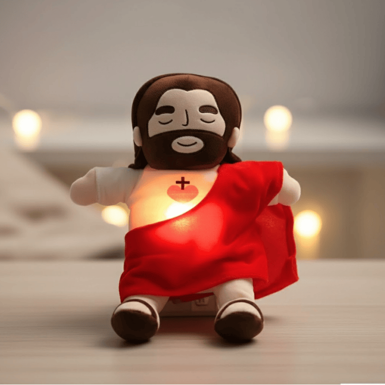 FAITHREST – Soothing Jesus Plush Toy for Peaceful Sleep