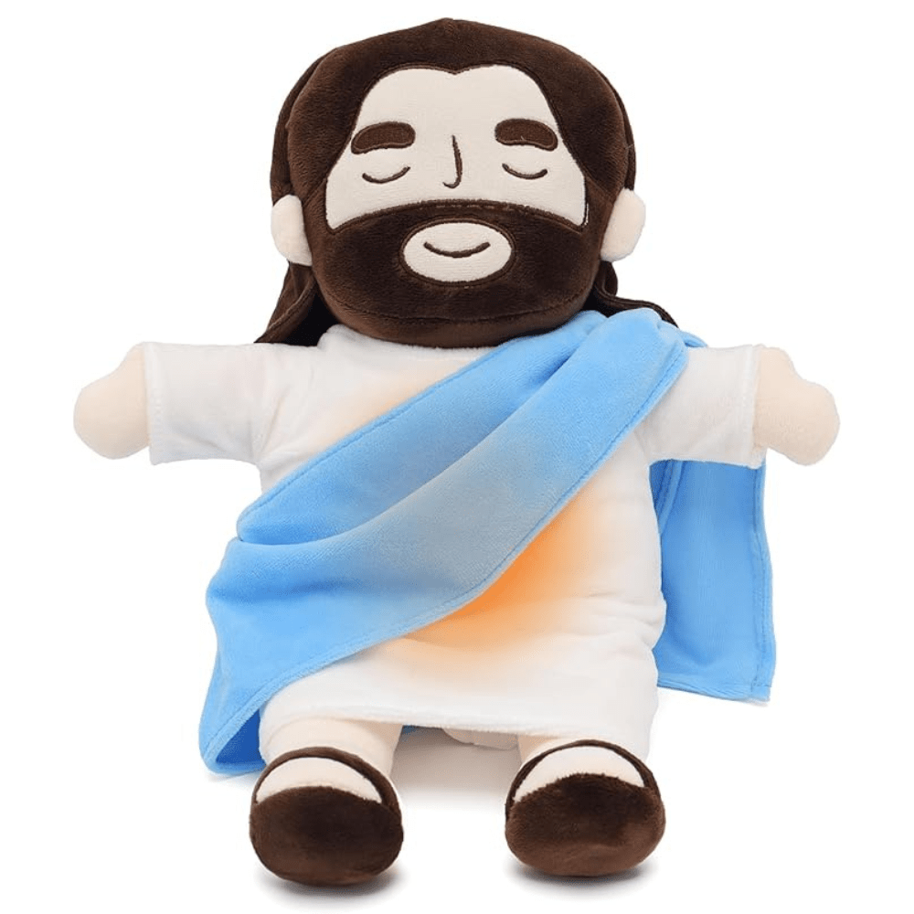 FAITHREST – Soothing Jesus Plush Toy for Peaceful Sleep