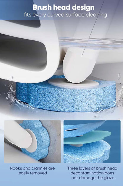 Disposable Toilet Cleaning Brush — Hygienic, Easy & Mess-Free