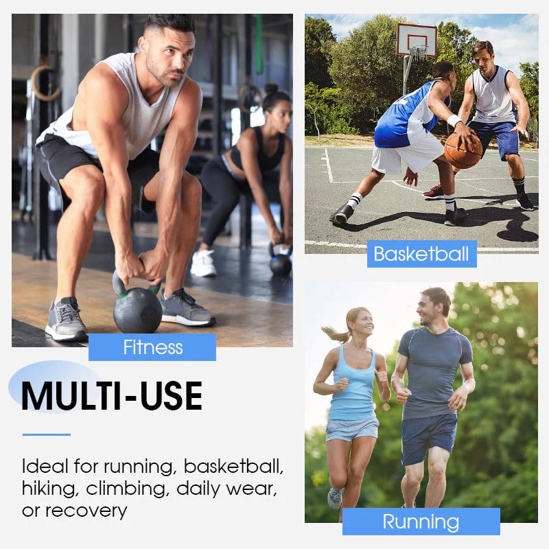 BUY 1 FREE 1 Adjustable Elastic Ankle Brace Comfortable Support for Sports, Walking & Daily Use