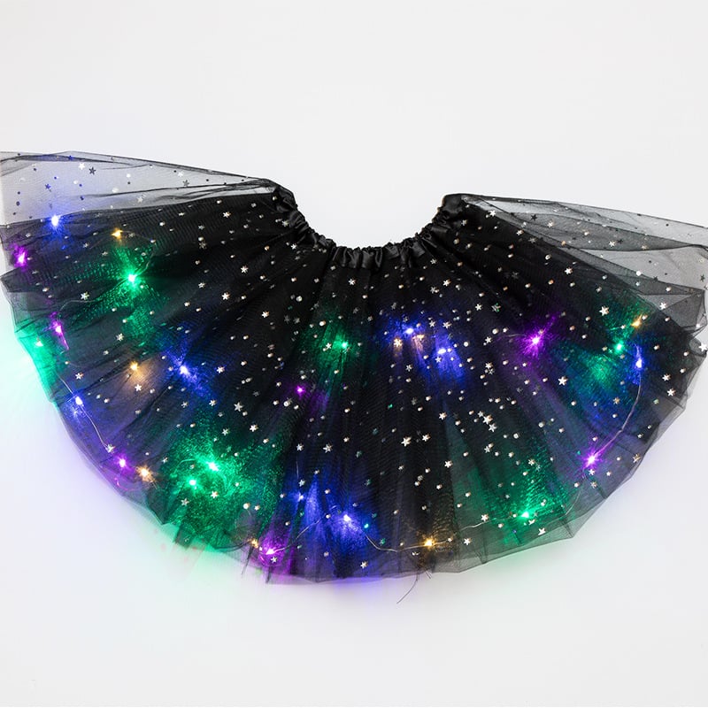 Princess Glow LED Skirt | Soft, Safe & Stretchy for All-Day Play– Last Chance at This Price!