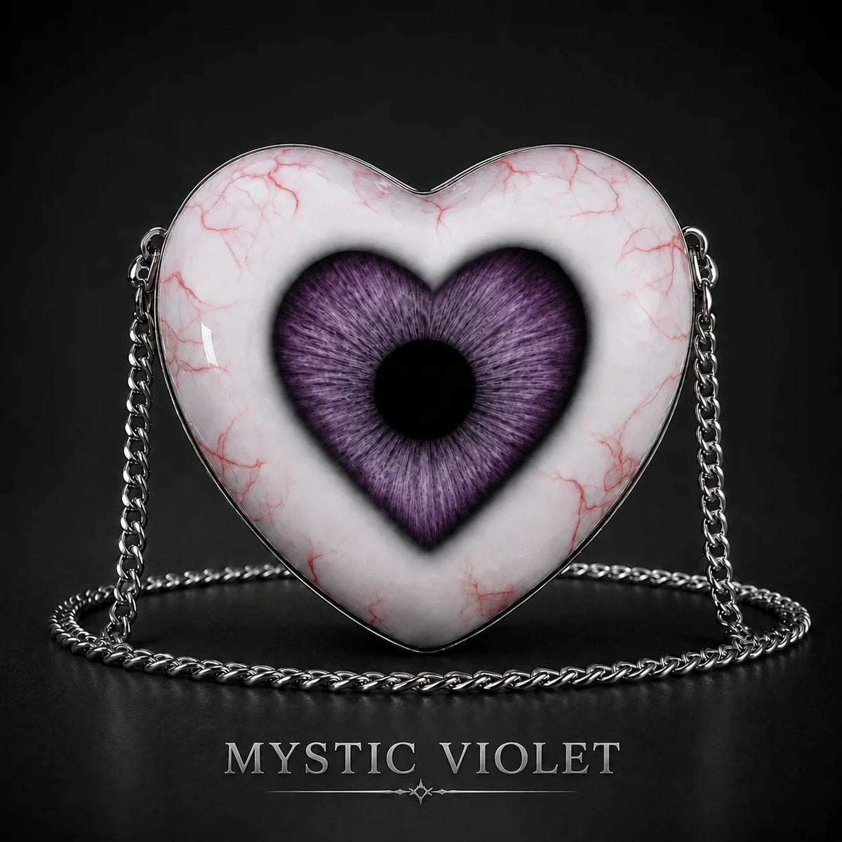 Last Day 50% OFF Gothic Heart Eye Statement Crossbody Bag