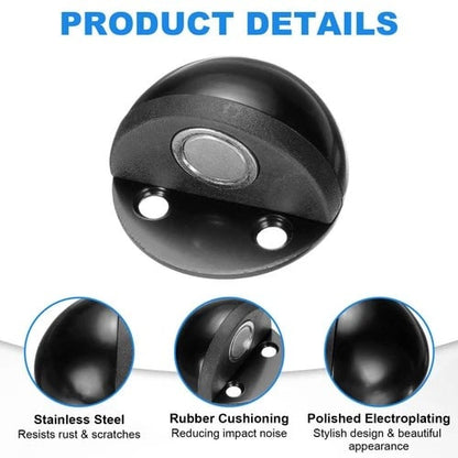 HOT SALEHidden Stainless Steel Rubber Dual-use Door Stopper Door Holders