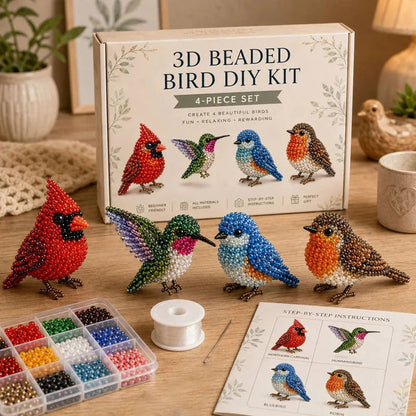 3D Beaded Animal DIY Craft Kit