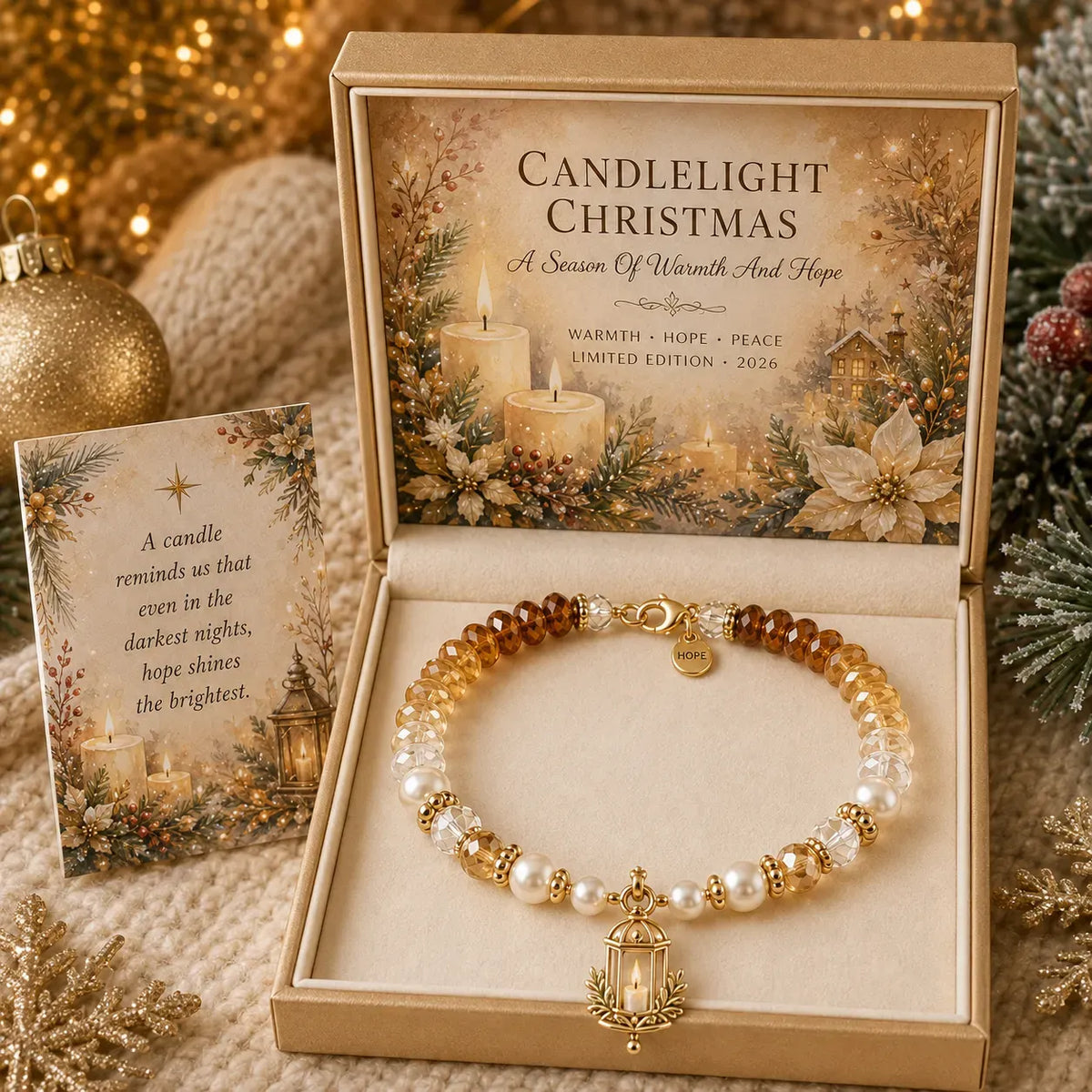 LAST DAY 49% OFF — Christmas Blessings Bracelet Set | Wear the Faith. Share the Blessing.