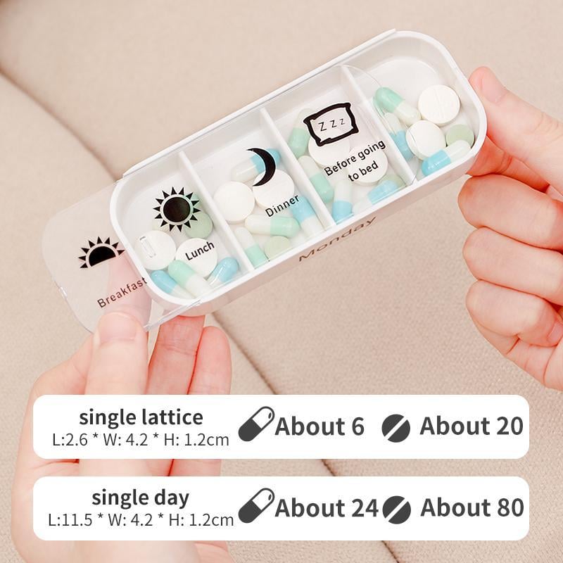 7-Day Medication Organizer - For Effortless Health Management!