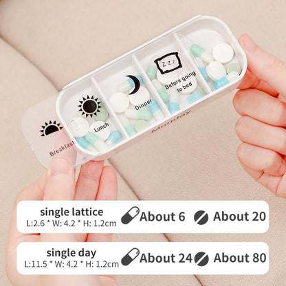 7-Day Medication Organizer - For Effortless Health Management!