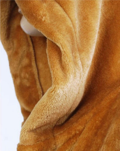 FELIX FLANNEL ROBE - Flannel bathrobe for men with extra comfort and warmth