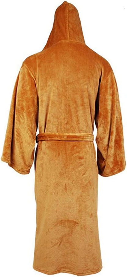 FELIX FLANNEL ROBE - Flannel bathrobe for men with extra comfort and warmth