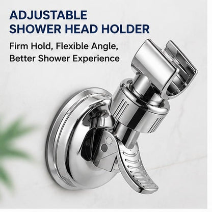 Hot Sale 49% OFF | Adjustable Shower Head Holder Set | No-Drill Suction Mount (2PCS)