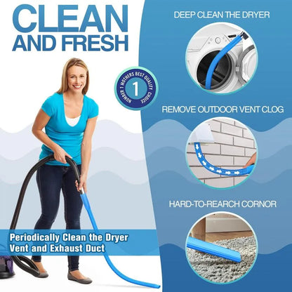 SELLING FAST! 70K+ SOLD - Dryer Vent Cleaner Kit