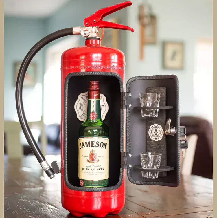 Fire Extinguisher Hidden Bar - Novelty Storage