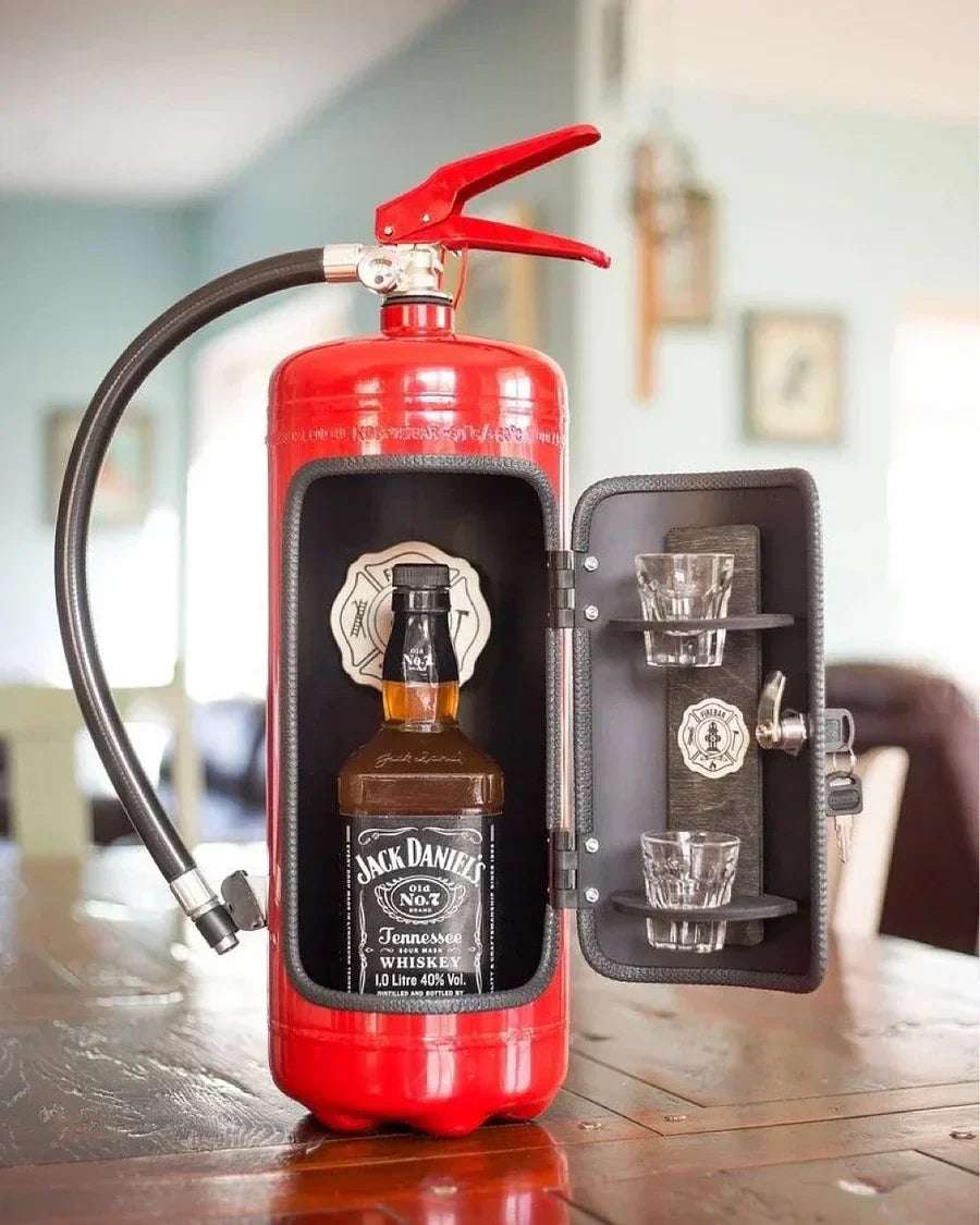 Fire Extinguisher Hidden Bar - Novelty Storage