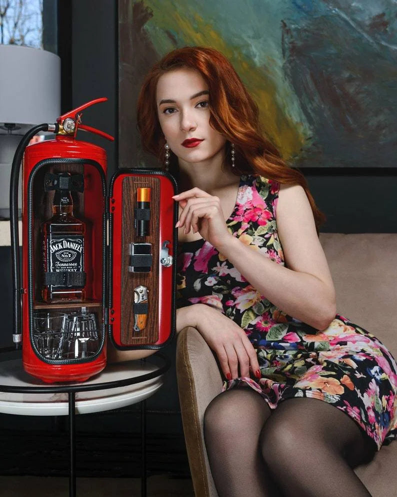 Fire Extinguisher Hidden Bar - Novelty Storage