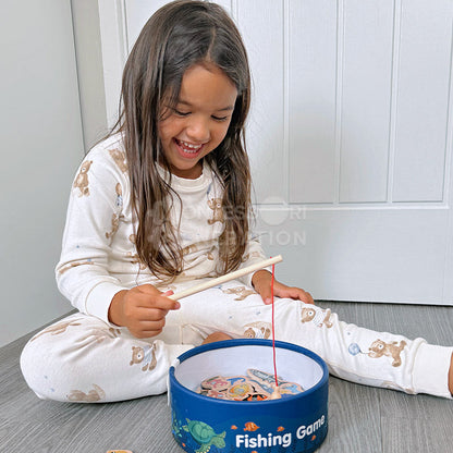 60K+ SOLD! Magnetic Wooden Fishing Game – Fun Ocean Adventure & Early Learning Toy