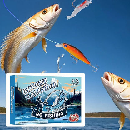 FISHMAS – 24-Day Christmas 2025 Countdown Fishing Tackle Calendar