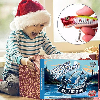 FISHMAS – 24-Day Christmas 2025 Countdown Fishing Tackle Calendar