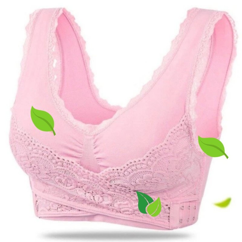 Posture-Correcting Lace Trim Comfort Bra