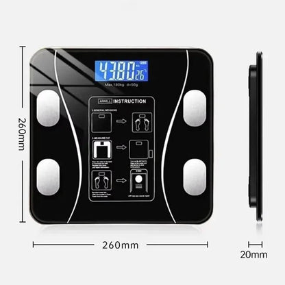 FITSCALE – Smart Body Analysis Scale with App Connectivity