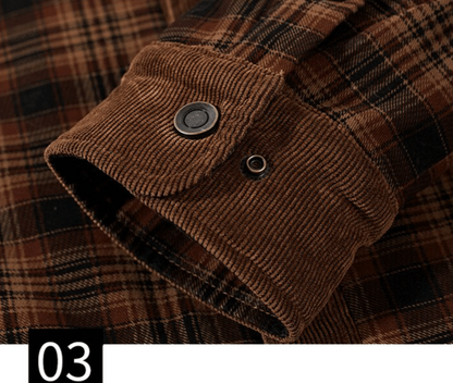 Flannel Checkered Winter Jacket