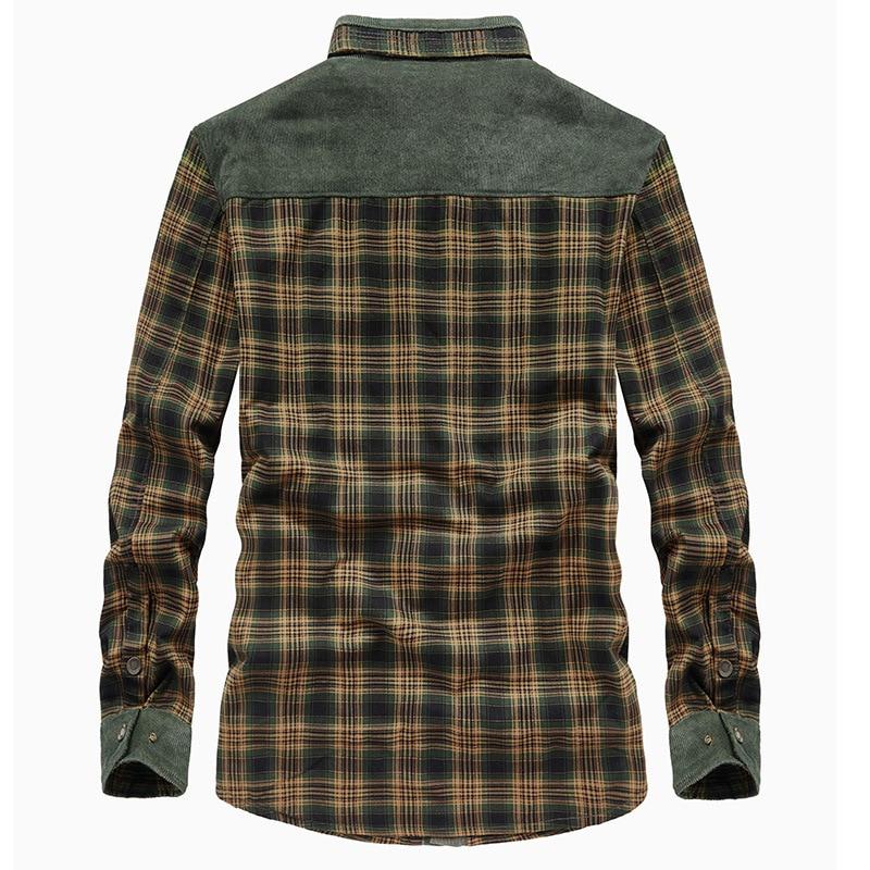 Flannel Checkered Winter Jacket