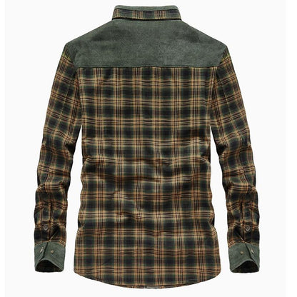 Flannel Checkered Winter Jacket