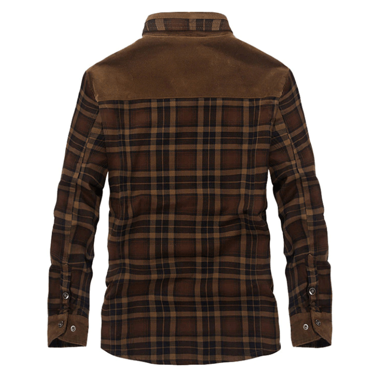 Flannel Checkered Winter Jacket