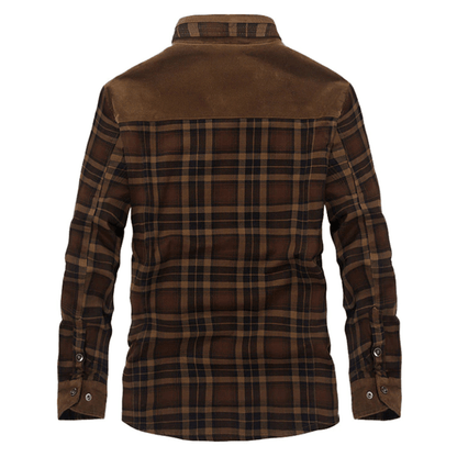 Flannel Checkered Winter Jacket