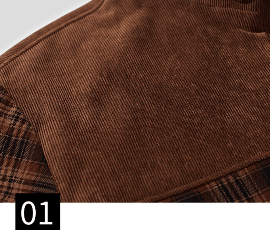 Flannel Checkered Winter Jacket