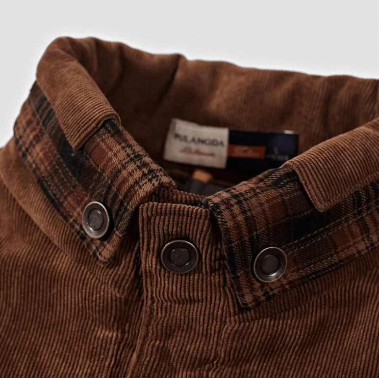 Flannel Checkered Winter Jacket