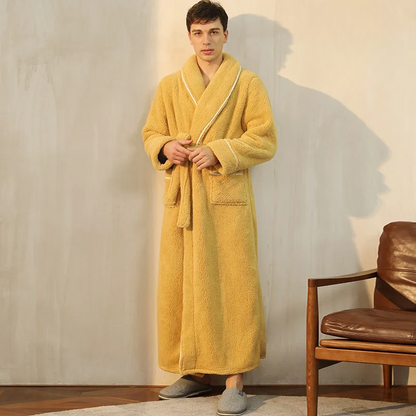 Winter Flannel Robe for Cozy Comfort