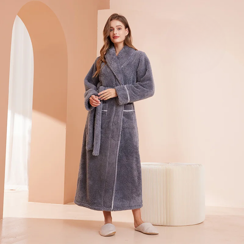 Winter Flannel Robe for Cozy Comfort