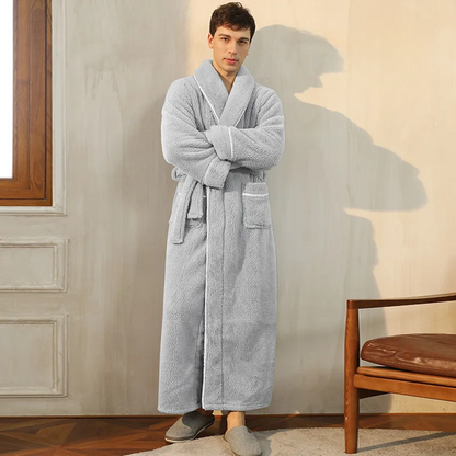 Winter Flannel Robe for Cozy Comfort