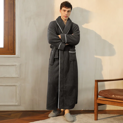 Winter Flannel Robe for Cozy Comfort