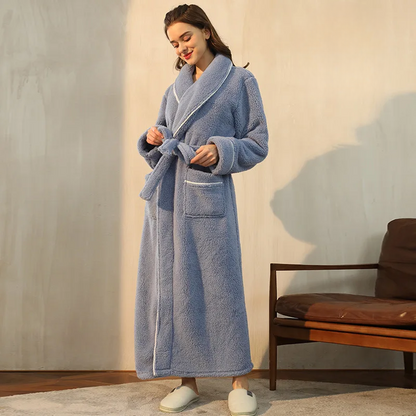 Winter Flannel Robe for Cozy Comfort