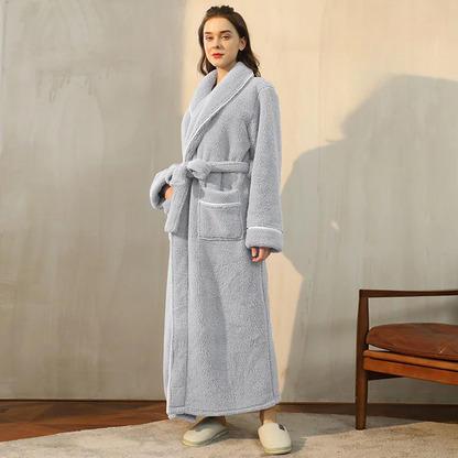 Winter Flannel Robe for Cozy Comfort