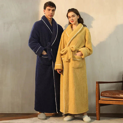 Winter Flannel Robe for Cozy Comfort