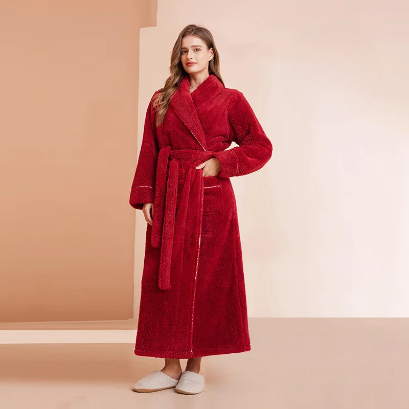 Winter Flannel Robe for Cozy Comfort