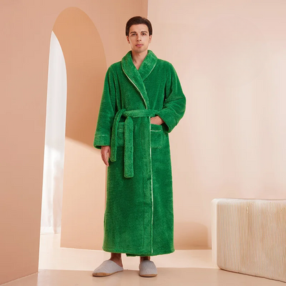 Winter Flannel Robe for Cozy Comfort